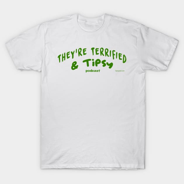 Logo Green T-Shirt by Tipsy Pod